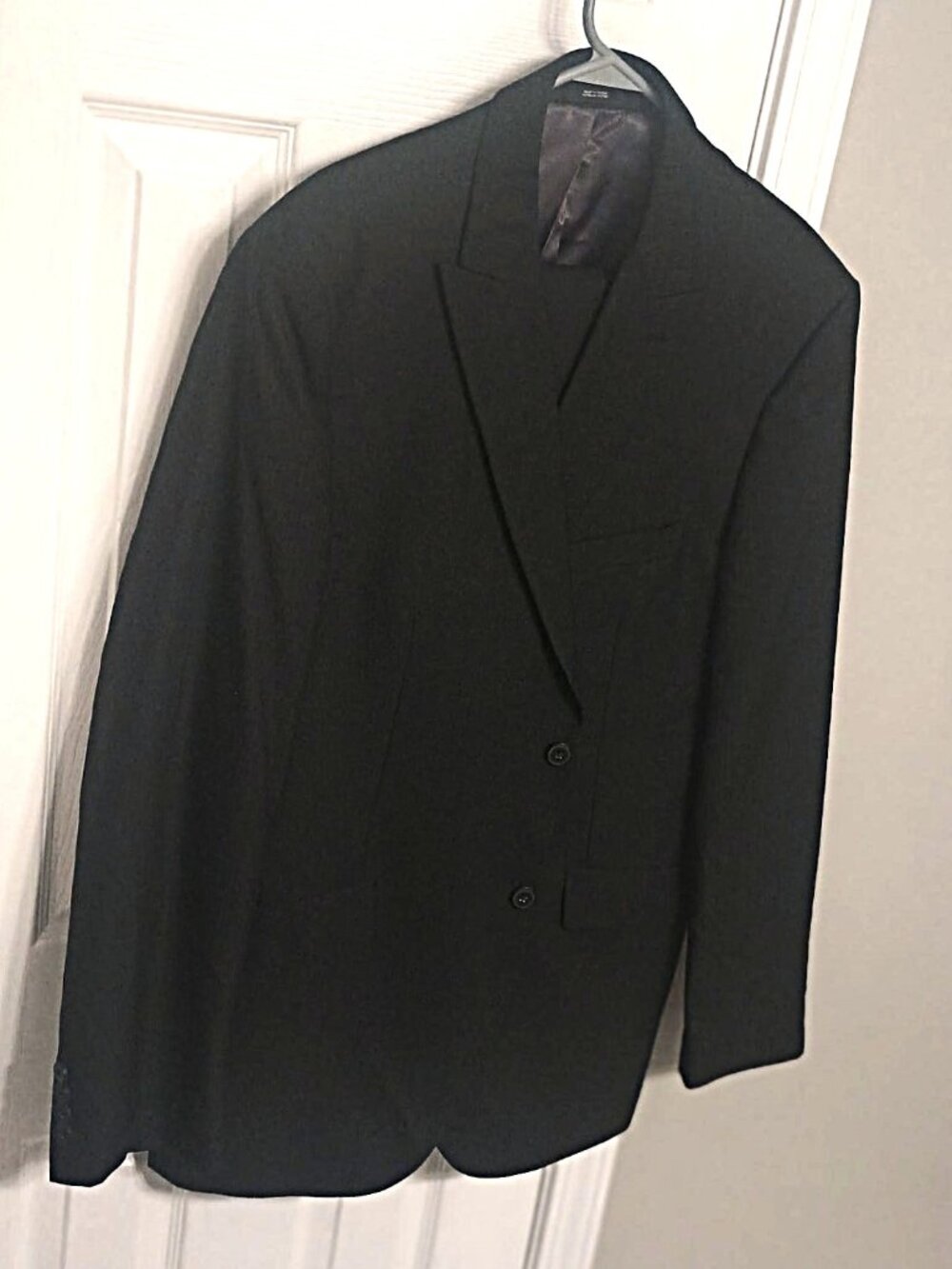 JF  J.Ferrar Men Dark Grayish Brown 2 Piece Suit  44L